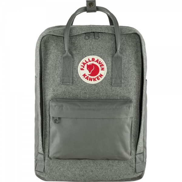 Kanken Re-Wool Laptop 15" - Granite Grey