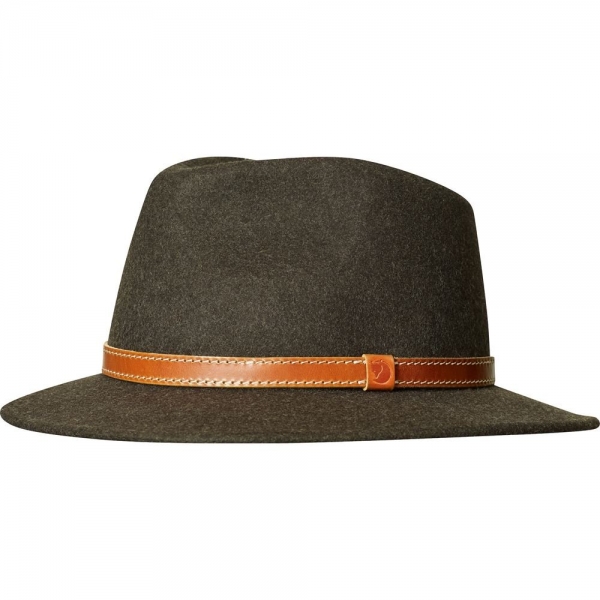 S&#246;rmland Felt Hat - Dark Olive